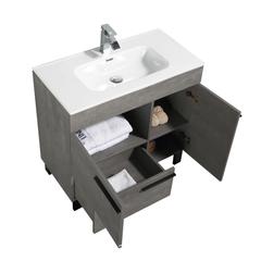 MaxSold Auction: NEW in Box 40" Gray 2pc vanity cabinet and basin - Prosper (Texas, USA) PARTNER MANAGED Moving Online Auction - Three Rivers Drive