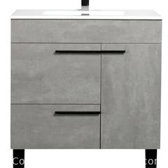 MaxSold Auction: NEW in Box 40" Gray 2pc vanity cabinet and basin - Prosper (Texas, USA) PARTNER MANAGED Moving Online Auction - Three Rivers Drive