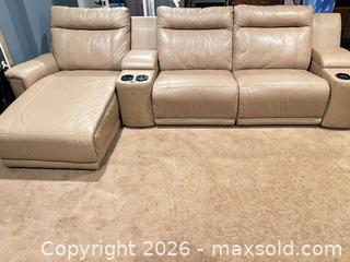MaxSold Auction: Palliser Westpoint Media Lounge Set - Prosper (Texas, USA) PARTNER MANAGED Moving Online Auction - Three Rivers Drive