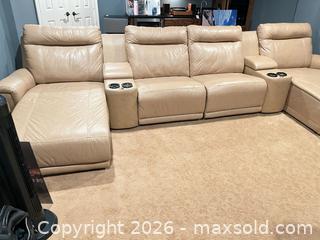 MaxSold Auction: Palliser Westpoint Media Lounge Set - Prosper (Texas, USA) PARTNER MANAGED Moving Online Auction - Three Rivers Drive