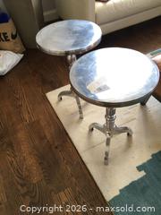 MaxSold Auction: Two Archer Accent Aluminum tables - Prosper (Texas, USA) PARTNER MANAGED Moving Online Auction - Three Rivers Drive