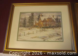 MaxSold Auction: 3 TRISH ROMANCE PRINTS WITH MATCHING FRAMES - St. Catharines (Ontario, Canada) SELLER MANAGED Downsizing Online Auction - Allanburg Road South