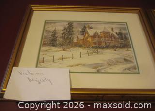 MaxSold Auction: 3 TRISH ROMANCE PRINTS WITH MATCHING FRAMES - St. Catharines (Ontario, Canada) SELLER MANAGED Downsizing Online Auction - Allanburg Road South