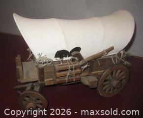 MaxSold Auction: COVERED WAGON wooden construction with wonderful details - St. Catharines (Ontario, Canada) SELLER MANAGED Downsizing Online Auction - Allanburg Road South
