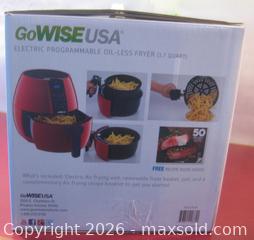 MaxSold Auction: GO WISE USA AIR FRYER - St. Catharines (Ontario, Canada) SELLER MANAGED Downsizing Online Auction - Allanburg Road South