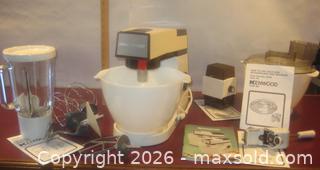 MaxSold Auction: KENWOOD CHEF MIXMASTER WITH LOTS extra ACCESSORIES - St. Catharines (Ontario, Canada) SELLER MANAGED Downsizing Online Auction - Allanburg Road South