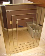 MaxSold Auction: LARGE MIRROR WITH GOLD TRIM - St. Catharines (Ontario, Canada) SELLER MANAGED Downsizing Online Auction - Allanburg Road South