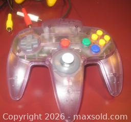 MaxSold Auction: NINTENDO 64 CONTROL DECK WITH 2 CONTROLLERS - St. Catharines (Ontario, Canada) SELLER MANAGED Downsizing Online Auction - Allanburg Road South