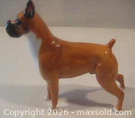 MaxSold Auction: ROYAL DOULTON "BOXER" DOG FIGURE - St. Catharines (Ontario, Canada) SELLER MANAGED Downsizing Online Auction - Allanburg Road South