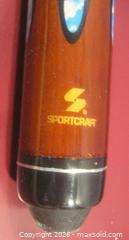 MaxSold Auction: Sportscraft 19 Ounce 2 PIECE POOL CUE WITH CARRYING CASE. - St. Catharines (Ontario, Canada) SELLER MANAGED Downsizing Online Auction - Allanburg Road South
