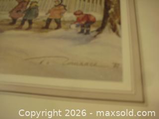 MaxSold Auction: TRISH ROMANCE THE MUSEUM PRINT - St. Catharines (Ontario, Canada) SELLER MANAGED Downsizing Online Auction - Allanburg Road South