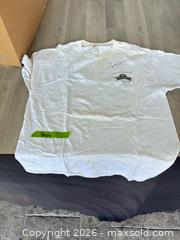 MaxSold Auction: 10th anniversary tails and tails gala Jack Hannah autographed T-shirt - Cocoa (Florida, USA) SELLER MANAGED Estate Sale Online Auction - Broadcast Court.