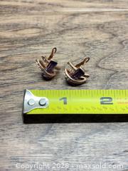 MaxSold Auction: 14KT RGP Amethyst Necklace Earring Set - Cocoa (Florida, USA) SELLER MANAGED Estate Sale Online Auction - Broadcast Court.