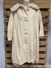 MaxSold Auction: Andover Downy Fleece Wool Mohair Coat - Cocoa (Florida, USA) SELLER MANAGED Estate Sale Online Auction - Broadcast Court.