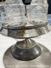 MaxSold Auction: Antique Silver Plated Caster Cruet Set  - Cocoa (Florida, USA) SELLER MANAGED Estate Sale Online Auction - Broadcast Court.