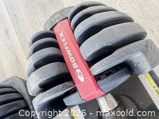 MaxSold Auction: Bowflex adjustable dumbbells  - Cocoa (Florida, USA) SELLER MANAGED Estate Sale Online Auction - Broadcast Court.