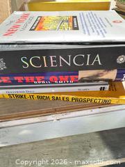 MaxSold Auction: Box of Books - Cocoa (Florida, USA) SELLER MANAGED Estate Sale Online Auction - Broadcast Court.