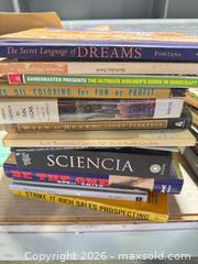 MaxSold Auction: Box of Books - Cocoa (Florida, USA) SELLER MANAGED Estate Sale Online Auction - Broadcast Court.