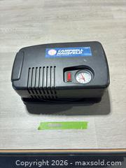 MaxSold Auction: Campbell HAUSFELD RP 4000 air compressor - Cocoa (Florida, USA) SELLER MANAGED Estate Sale Online Auction - Broadcast Court.