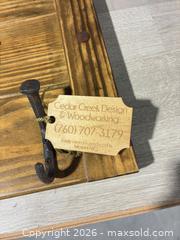 MaxSold Auction: Cedar Creek design, woodworking, Florida paint horse club reserve High Point plaque coat h - Cocoa (Florida, USA) SELLER MANAGED Estate Sale Online Auction - Broadcast Court.