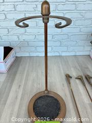 MaxSold Auction: Five piece duck head fireplace set - Cocoa (Florida, USA) SELLER MANAGED Estate Sale Online Auction - Broadcast Court.