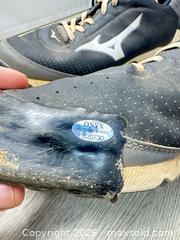 MaxSold Auction: Game used autographed cleats Jonathon Crawford - Gators - Tigers  - Cocoa (Florida, USA) SELLER MANAGED Estate Sale Online Auction - Broadcast Court.