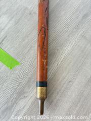 MaxSold Auction: Hand carved heavy duty brass knob, walking stick - Cocoa (Florida, USA) SELLER MANAGED Estate Sale Online Auction - Broadcast Court.