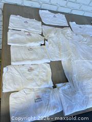 MaxSold Auction: Huge lot Hanes white T-shirts - Cocoa (Florida, USA) SELLER MANAGED Estate Sale Online Auction - Broadcast Court.