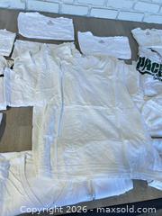 MaxSold Auction: Huge lot Hanes white T-shirts - Cocoa (Florida, USA) SELLER MANAGED Estate Sale Online Auction - Broadcast Court.