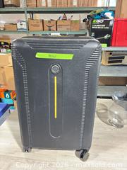 MaxSold Auction: Lucas hardshell roller suitcase - Cocoa (Florida, USA) SELLER MANAGED Estate Sale Online Auction - Broadcast Court.