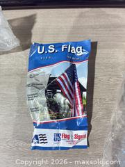 MaxSold Auction: Made in the USA American 6 foot black steel flag pole - Cocoa (Florida, USA) SELLER MANAGED Estate Sale Online Auction - Broadcast Court.