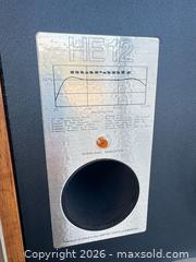 MaxSold Auction: Marantz HE-12 Floor Speakers  - Cocoa (Florida, USA) SELLER MANAGED Estate Sale Online Auction - Broadcast Court.