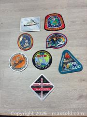 MaxSold Auction: NASA/SpaceX Mission patches - Cocoa (Florida, USA) SELLER MANAGED Estate Sale Online Auction - Broadcast Court.