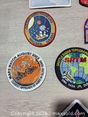 MaxSold Auction: NASA/SpaceX Mission patches - Cocoa (Florida, USA) SELLER MANAGED Estate Sale Online Auction - Broadcast Court.