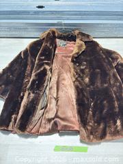 MaxSold Auction: Pacific Furs Antique coat (Faux) - Cocoa (Florida, USA) SELLER MANAGED Estate Sale Online Auction - Broadcast Court.
