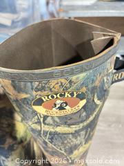 MaxSold Auction: Rocky Buckstalker scent control system rubber boots - Cocoa (Florida, USA) SELLER MANAGED Estate Sale Online Auction - Broadcast Court.