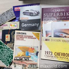 MaxSold Auction: Small Lot of Car and Motorcycle Books - Cocoa (Florida, USA) SELLER MANAGED Estate Sale Online Auction - Broadcast Court.
