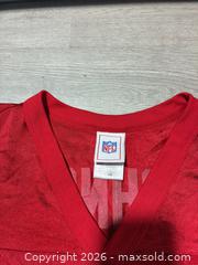 MaxSold Auction: Tampa Bay Buccaneers NFL number 14 Brad Johnson large jersey - Cocoa (Florida, USA) SELLER MANAGED Estate Sale Online Auction - Broadcast Court.