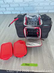 MaxSold Auction: Travel fit six pack fitness carrying case - Cocoa (Florida, USA) SELLER MANAGED Estate Sale Online Auction - Broadcast Court.