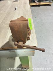 MaxSold Auction: Vintage Dunlap workbench vice - Cocoa (Florida, USA) SELLER MANAGED Estate Sale Online Auction - Broadcast Court.