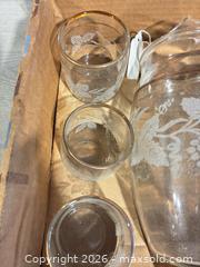 MaxSold Auction: Vintage seven piece juice set - Cocoa (Florida, USA) SELLER MANAGED Estate Sale Online Auction - Broadcast Court.