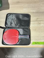 MaxSold Auction: WAA pro table tennis paddle - Cocoa (Florida, USA) SELLER MANAGED Estate Sale Online Auction - Broadcast Court.