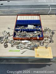 MaxSold Auction: William, Rogers and Son original Rogers silver plate flatware set - Cocoa (Florida, USA) SELLER MANAGED Estate Sale Online Auction - Broadcast Court.