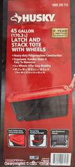 MaxSold Auction: 45 GALLON (170.3 L) LATCH AND STACK TOTE WITH WHEELS - San Jose (California, USA) SELLER MANAGED Downsizing Online Auction - Paladin Drive