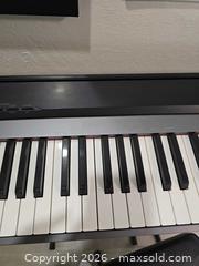 MaxSold Auction: Casio PX-130 Digital Piano 88-Key Black/Dark Gray - San Jose (California, USA) SELLER MANAGED Downsizing Online Auction - Paladin Drive