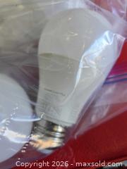 MaxSold Auction: EcoSmart Smart LED Bulb Zigbee E26 60W Equivalent (Lot of 4+) - San Jose (California, USA) SELLER MANAGED Downsizing Online Auction - Paladin Drive