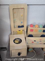 MaxSold Auction: KiwiCo & Panda Crate Wooden Push Walker, Pull Wagon & Toys - San Jose (California, USA) SELLER MANAGED Downsizing Online Auction - Paladin Drive