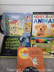 MaxSold Auction: Lot of 6 Interactive Board Books with Sound & Lights - San Jose (California, USA) SELLER MANAGED Downsizing Online Auction - Paladin Drive