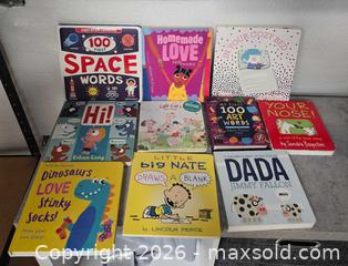 MaxSold Auction: Multi-Book Lot: Children's Board & Hardcover Books (Assorted Titles) - San Jose (California, USA) SELLER MANAGED Downsizing Online Auction - Paladin Drive