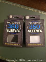 MaxSold Auction: Ultra PRO Mixed Card Sleeves, Inner, Outer & Deck Boxes - San Jose (California, USA) SELLER MANAGED Downsizing Online Auction - Paladin Drive